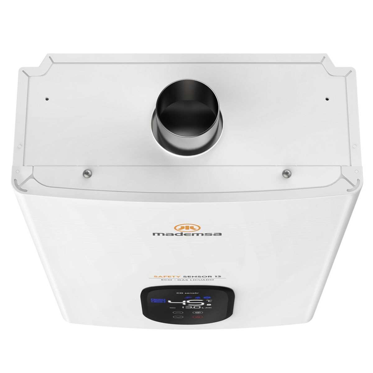 Calefont Gas Licuado Mademsa Safety Sensor 13 Eco GL 13 lts.