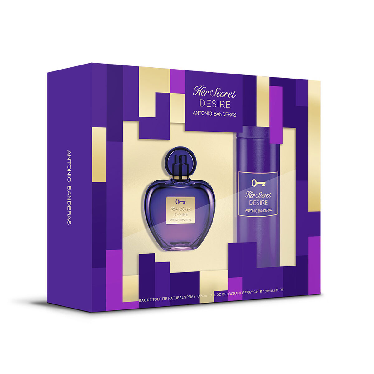 Set Her Secret Desire EDT 50 ml + Desodorante 150 ml