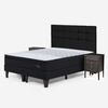 Cama Europea Tempo King + Maderas Issey