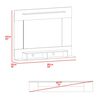Panel TV Tuhome Montana Hasta 70" Avellana Tivoli