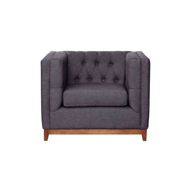Sofá Latam Home Roma 1 Cuerpos Gris Oscuro