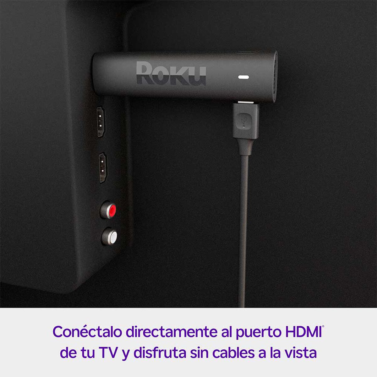 Reproductor Streaming Roku Stick+ 3810MX