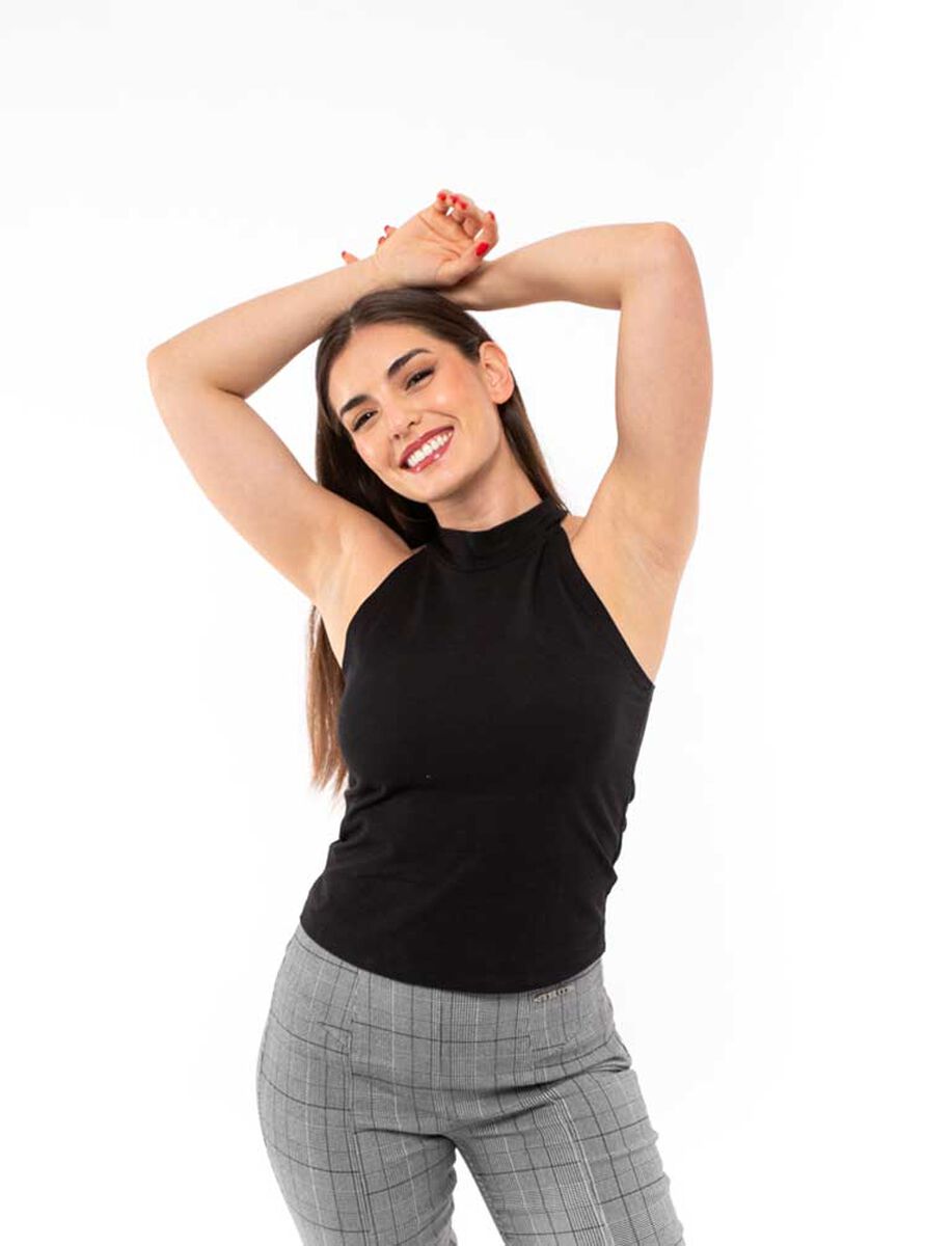 Polera Sin Mangas Mujer Fiorucci