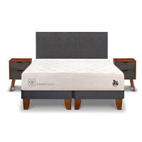 Cama Europea CIC Base Dividida King Cocopedic