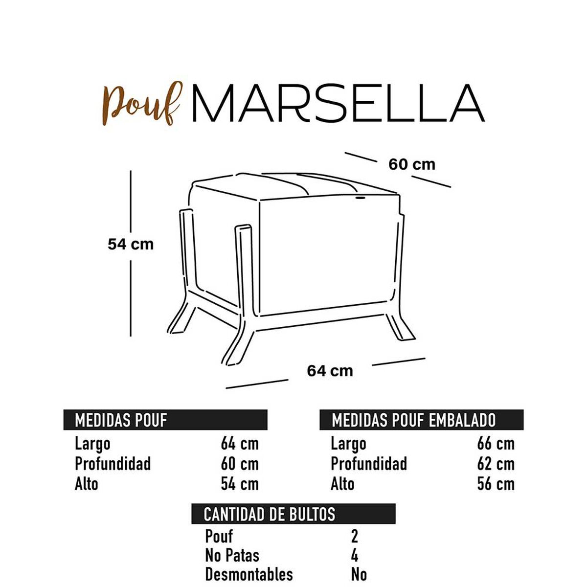 Pouf Latam Home Marsella Tela Velvet Azul Petróleo