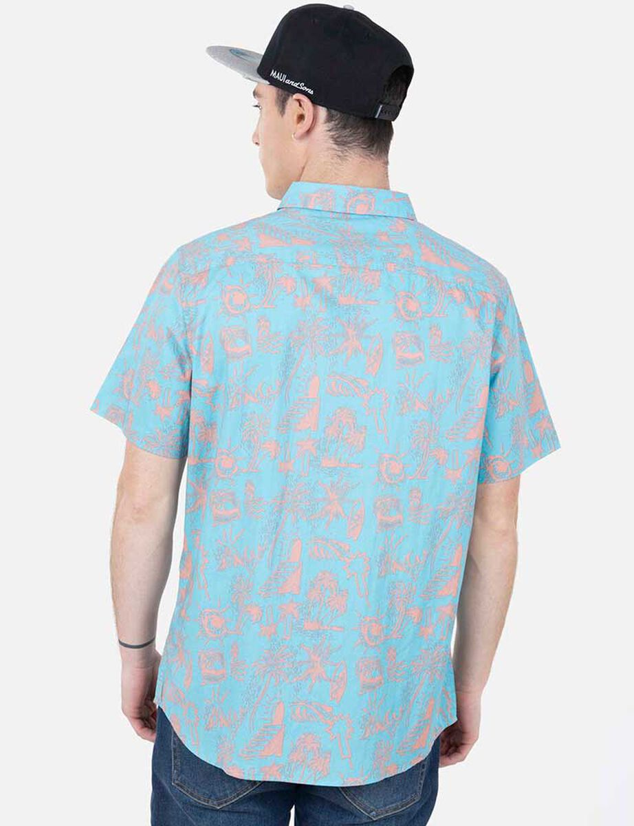 Camisa Hombre Maui and Sons