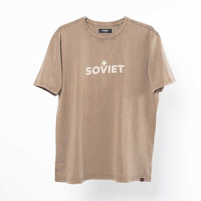 Polera Algod&oacute;n Manga Corta Hombre Soviet