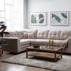 Sof&aacute; Seccional Izquierdo Living Factory Dubai 5 Cuerpos Beige