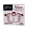 Cacerola Acero Inoxidable Doral Nizza 22 x 14 cm