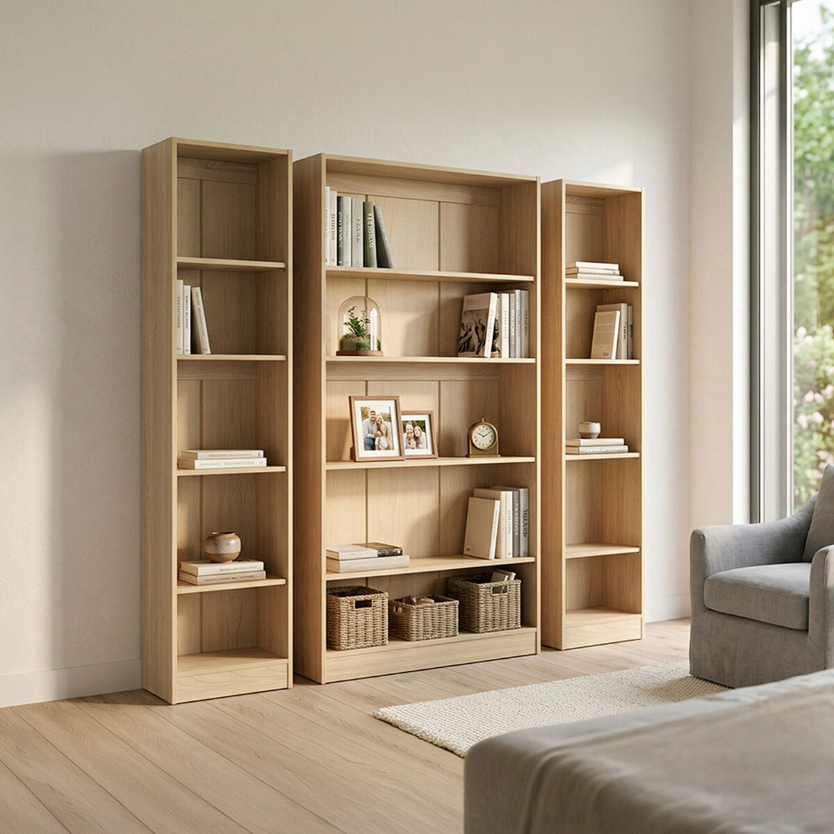 Librero CIC Olmo 160x180 cm Alpino