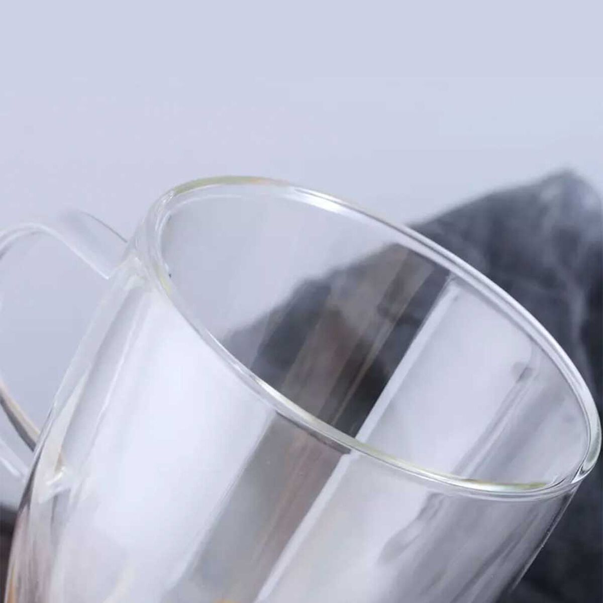 Taza de Vidrio Doble Pared Simplit 350 ml
