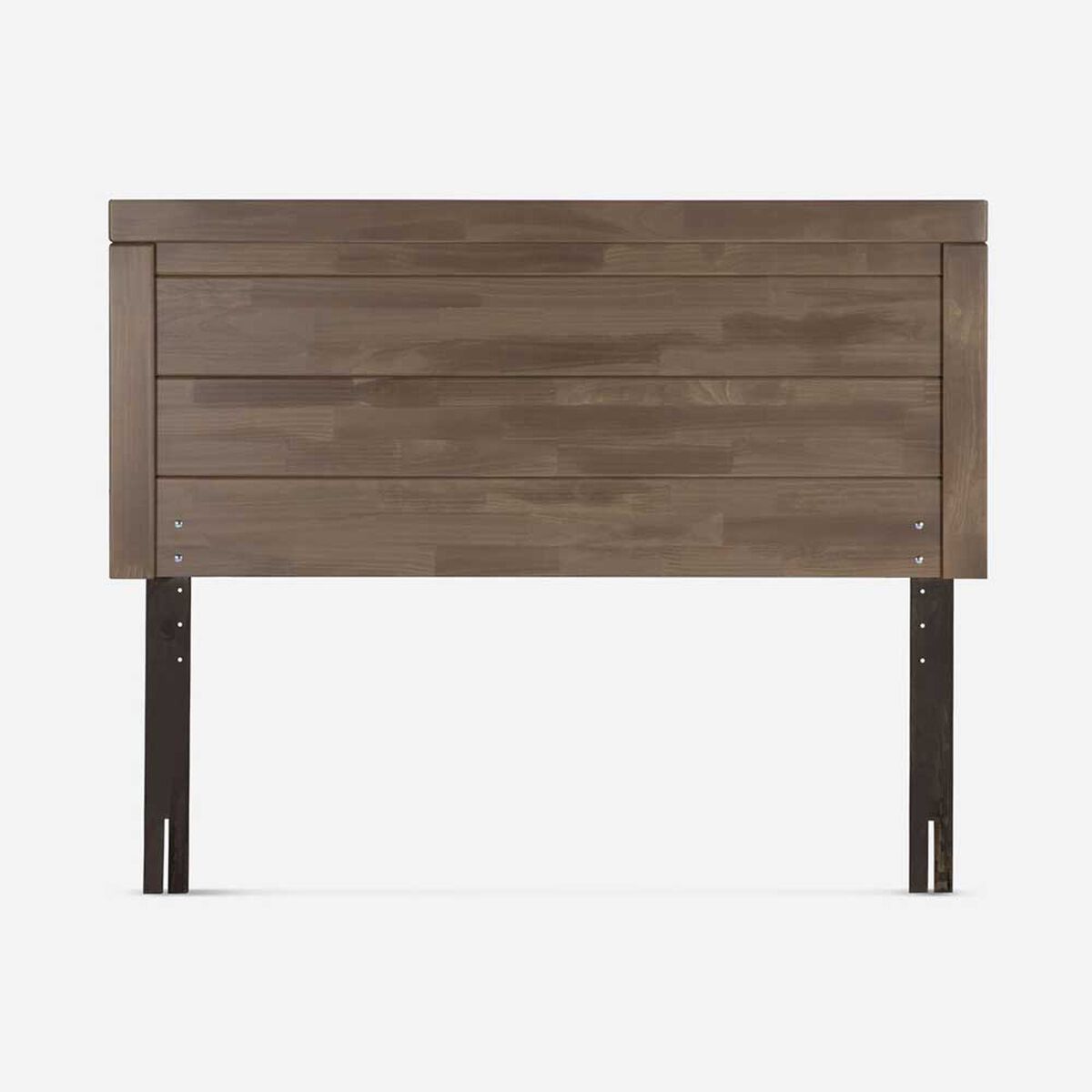 Cama Europea Rosen 2 Plazas Pratta + Respaldo + 2 Veladores Sicilia