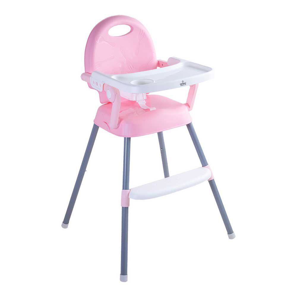 BEBESIT Silla Comer Fold Rosa