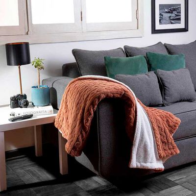 Imagen 2 del producto Manta Embossed Sherpa Zibel Terra