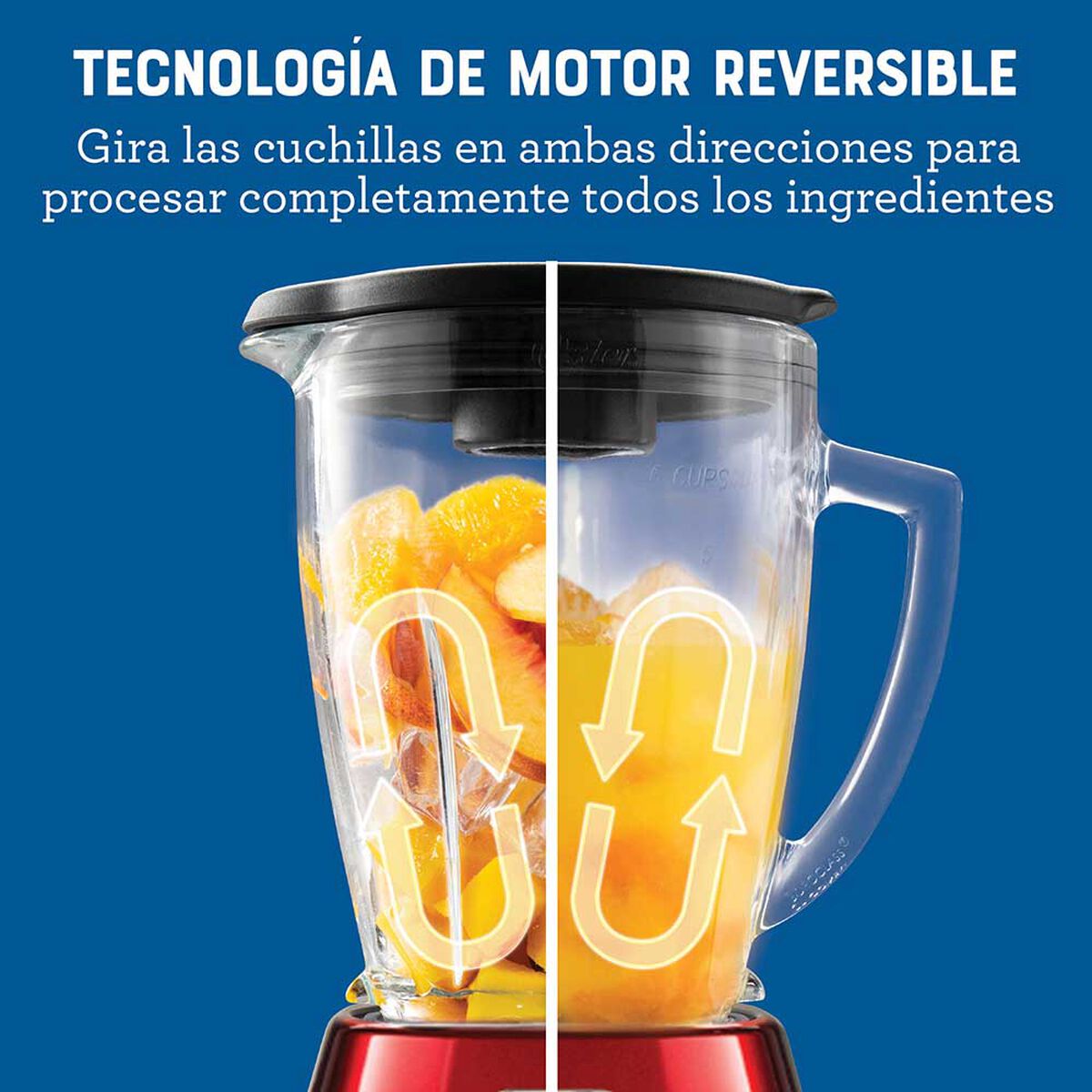 Licuadora Reversible Oster BLSTPYG1310RBG 1,5 lts.