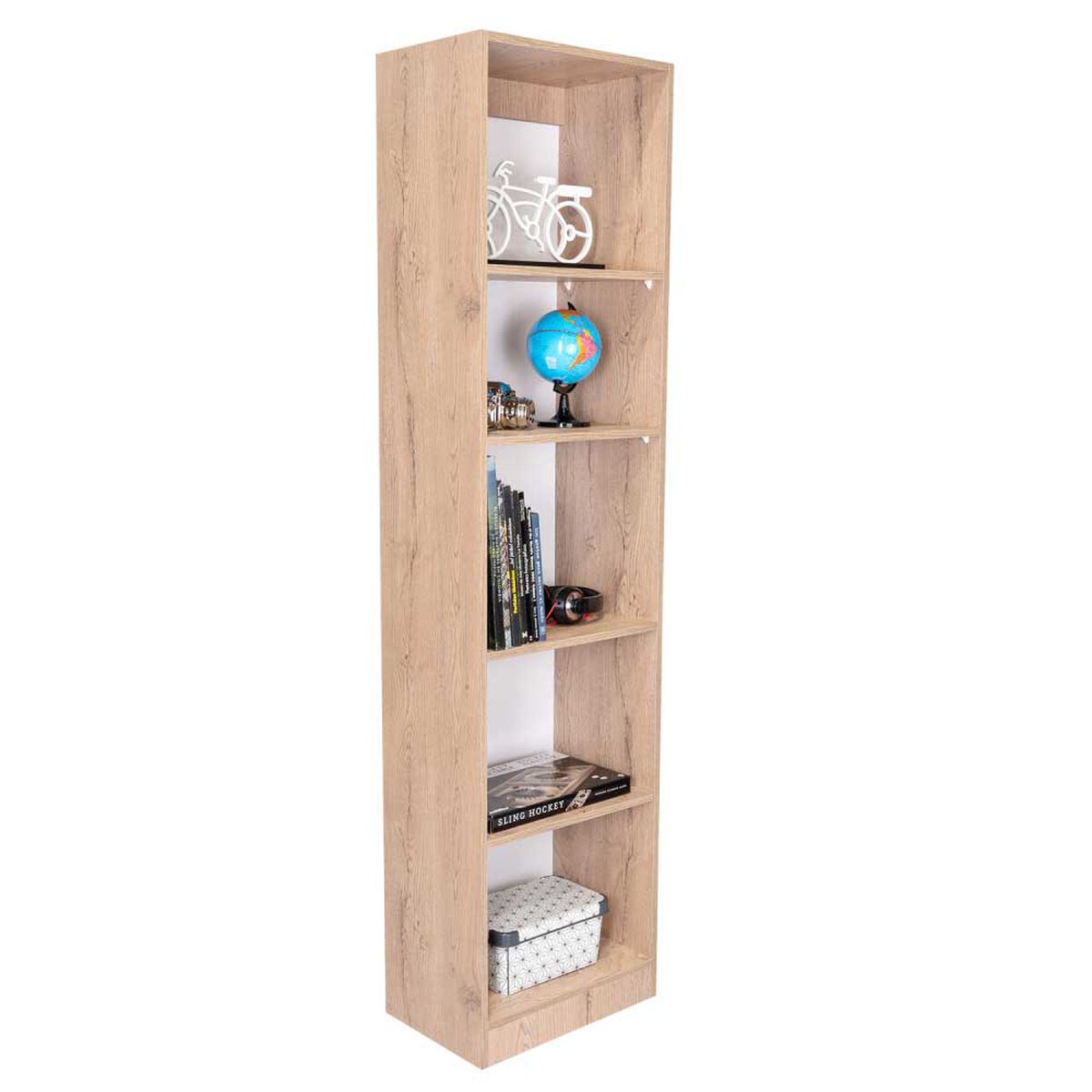 3 Estantes + Estante 2 Puertas TuHome Home Macadamia