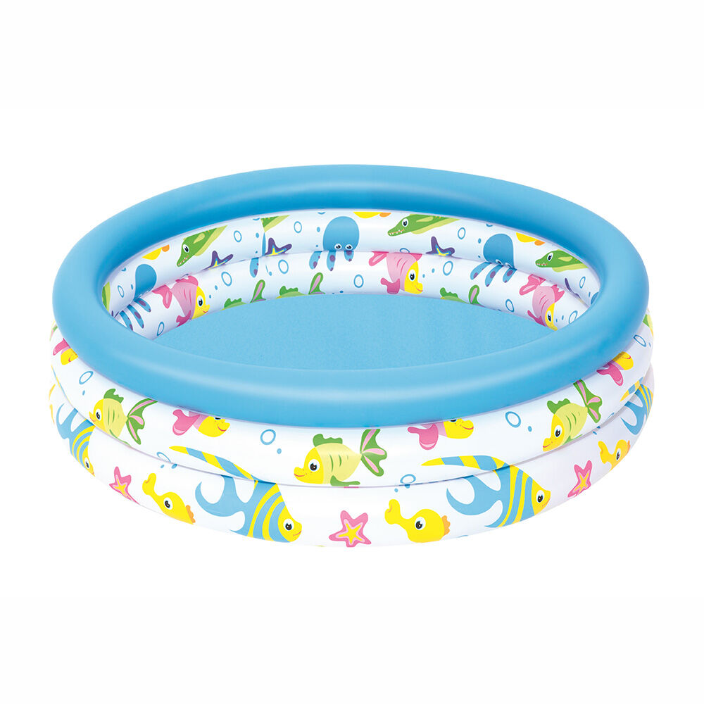 Piscina Inflable 3 Anillos Bestway Fondo Marino