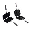 Set 2 Piezas Sartén Teflón La Soluzione Waffles y Pancake