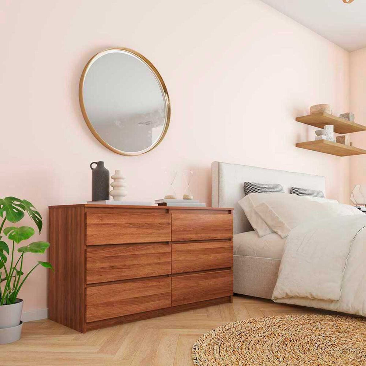 C&oacute;moda CIC N&oacute;rdica 6 Cajones