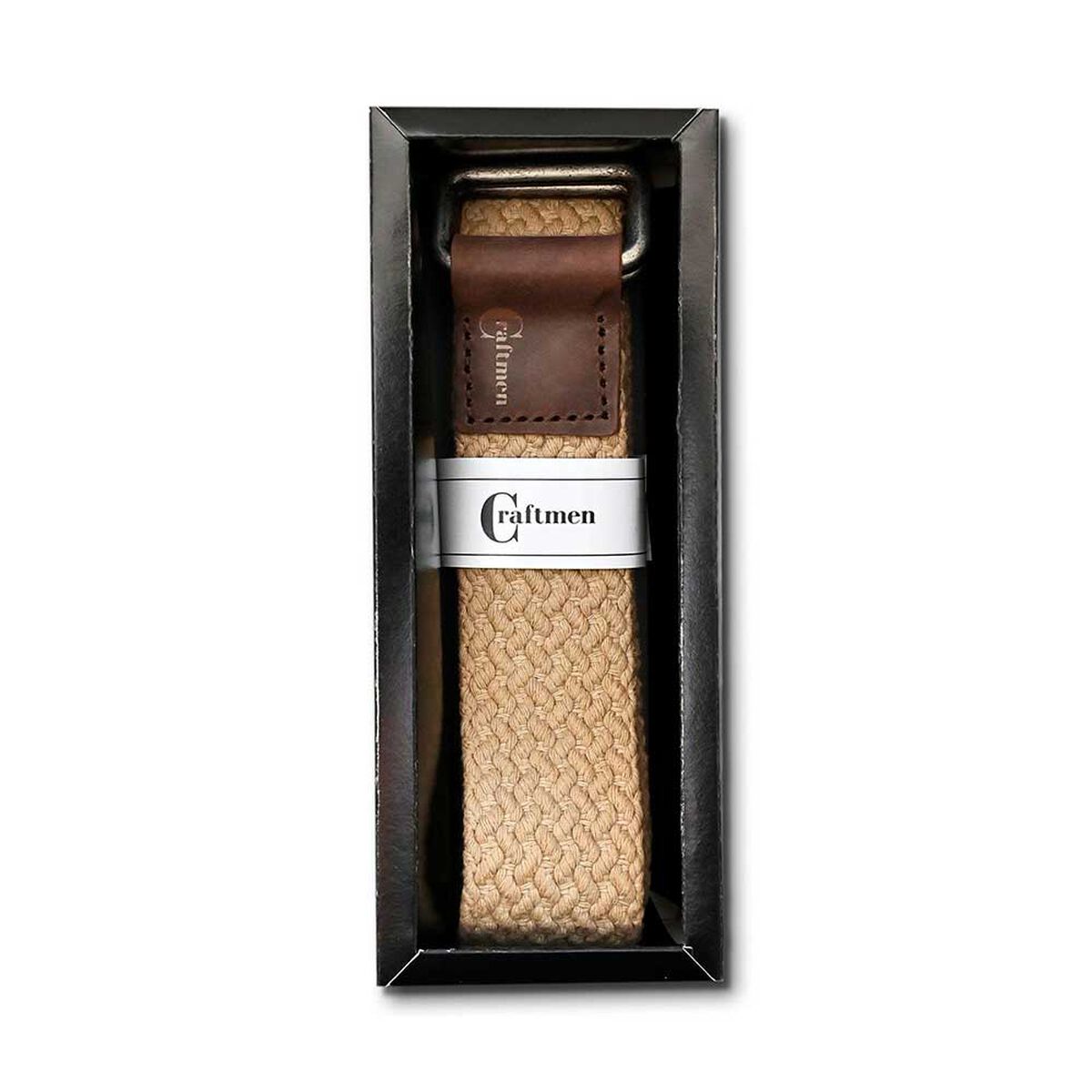 Cintur&oacute;n de Cuero Reversible Hombre Craftmen