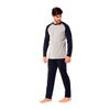 Pijama Invierno Largo Algodón Hombre Top