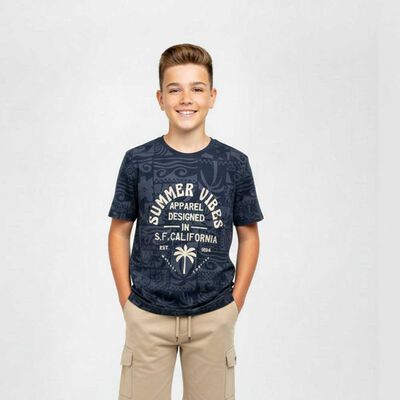 Polera Manga Corta Niño Cutback
