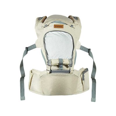 Porta Bebé con Arnés y Asiento Cuidados Cadera Hip Seat Beige Bebesit