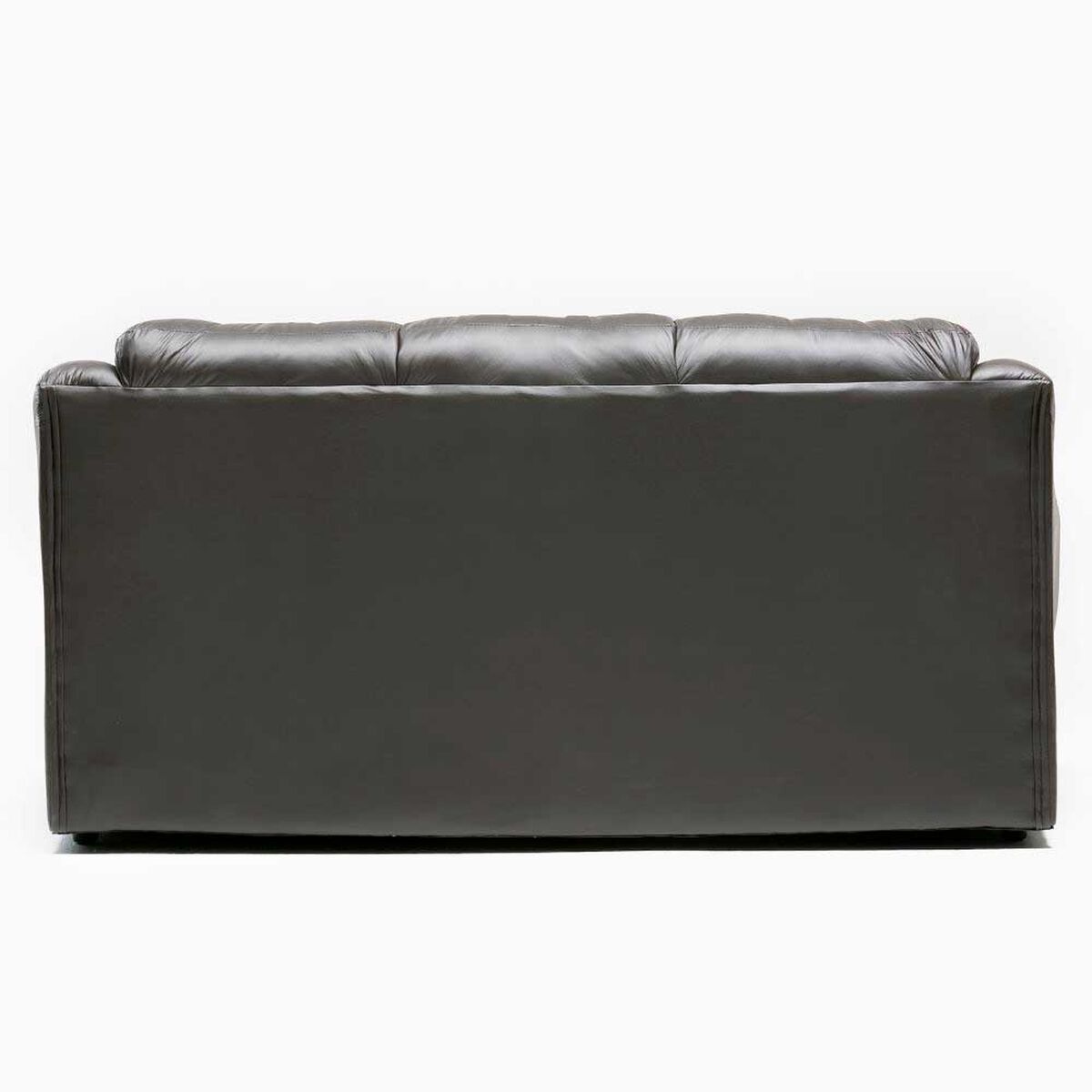 Juego de Living Cabsur Galicia Sof&aacute; 3 Cuerpos + Sof&aacute; 2 Cuerpos PU Caf&eacute;