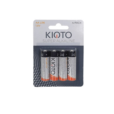 Pack 4 Pilas AA Kioto