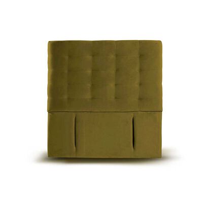 Imagen 1 del producto Respaldo Latam Home 1 Plaza Napoles Tela Velvet Verde