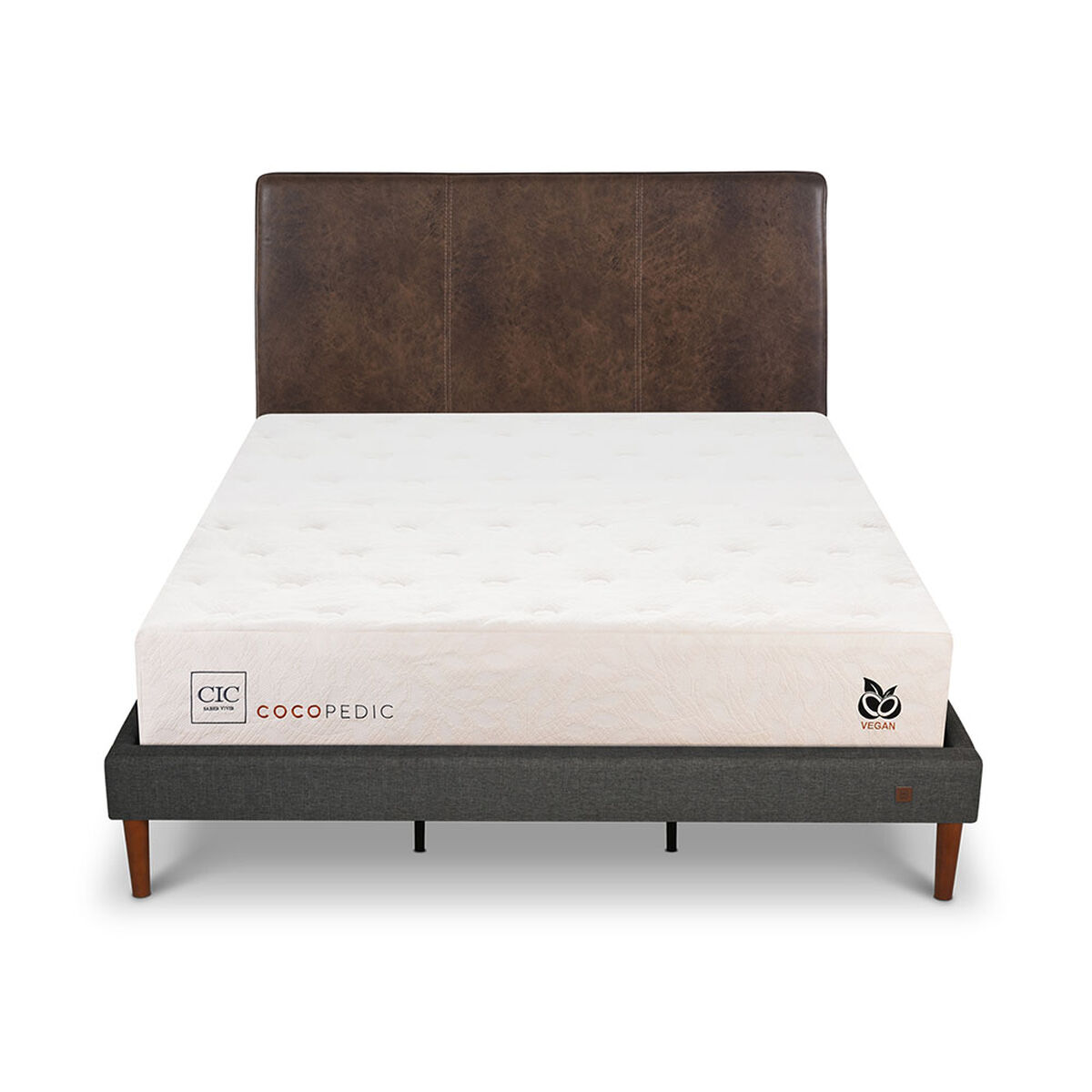 Cama Europea CIC Base Normal King Cocopedic