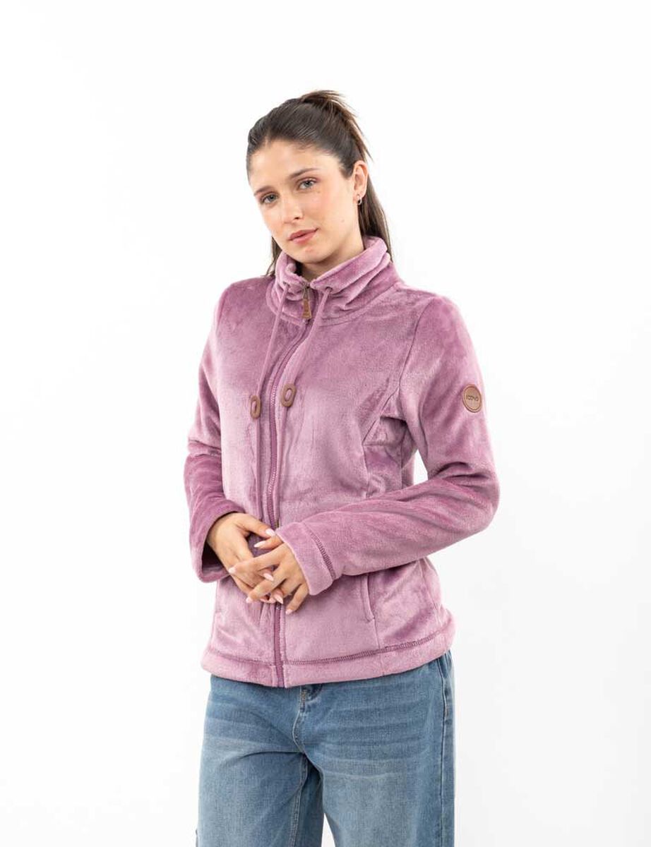 Polerón Terciopelo Plush Mujer Icono