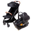 Coche Travel System Eva Black/ Cabriofix I-Size Maxi Cosi