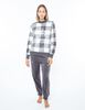 Pijama Coral Fleece Mujer Portman Club Woman