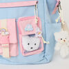 Mochila Celeste Icono