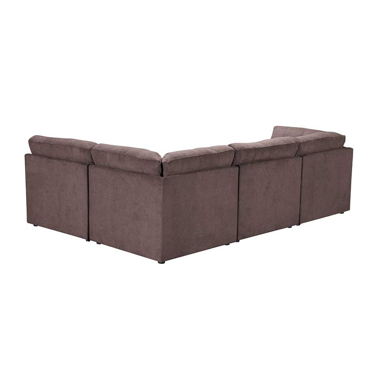 Sofá Modular Casanova New Barnet 4 Cuerpos Chocolate