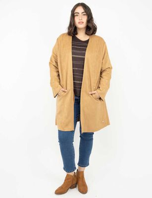 Imagen 2 del producto Chaqueta Larga Mujer Extralindas Beige, Cafe, Negro