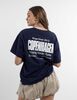 Polera Oversize Local Print Mujer Icono