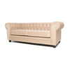 Sofá Barra Design Chesterfield 3 Cuerpos Beige