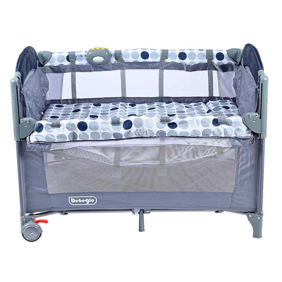 Cuna Colecho y Pack and Play Azul Bebeglo