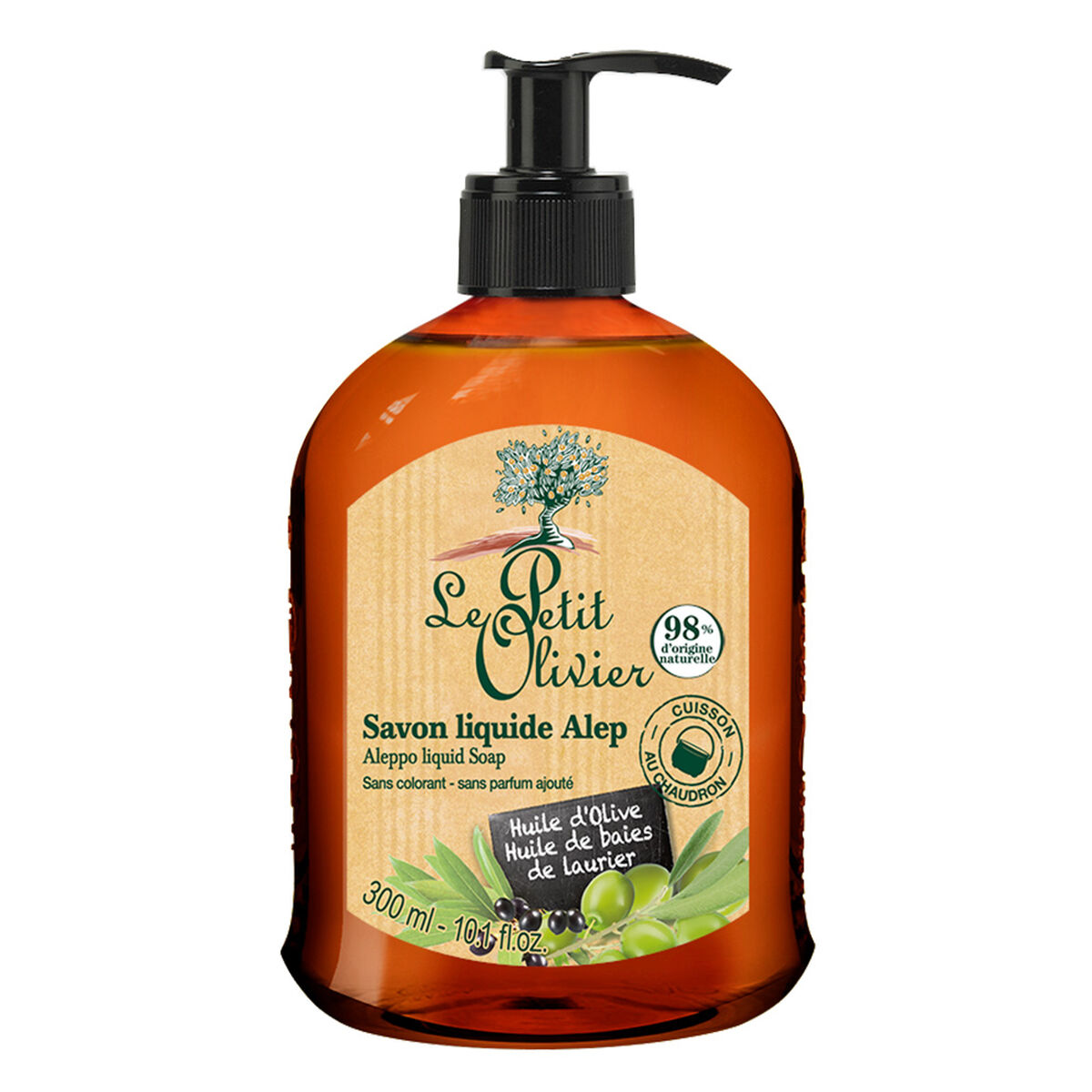 Jabón Líquido de Alepo - Vegano - 300 ml
