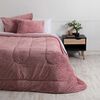 Plumón Liso Mashini 1,5 Plazas Corduroy Coral Sherpa Rosado