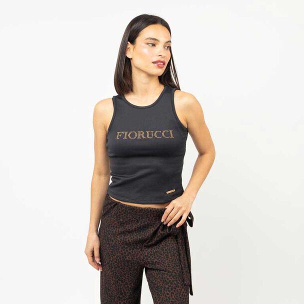 Polera Sin Mangas Mujer Fiorucci