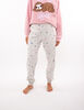 Pantalón de Pijama Polar Mujer Icono
