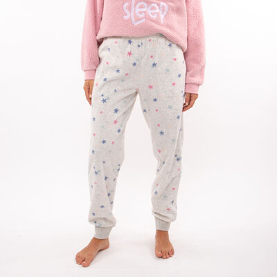 Pantalón de Pijama Polar Mujer Icono