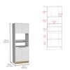 Mueble Alacena TuHome Soler 4 Puertas Blanco