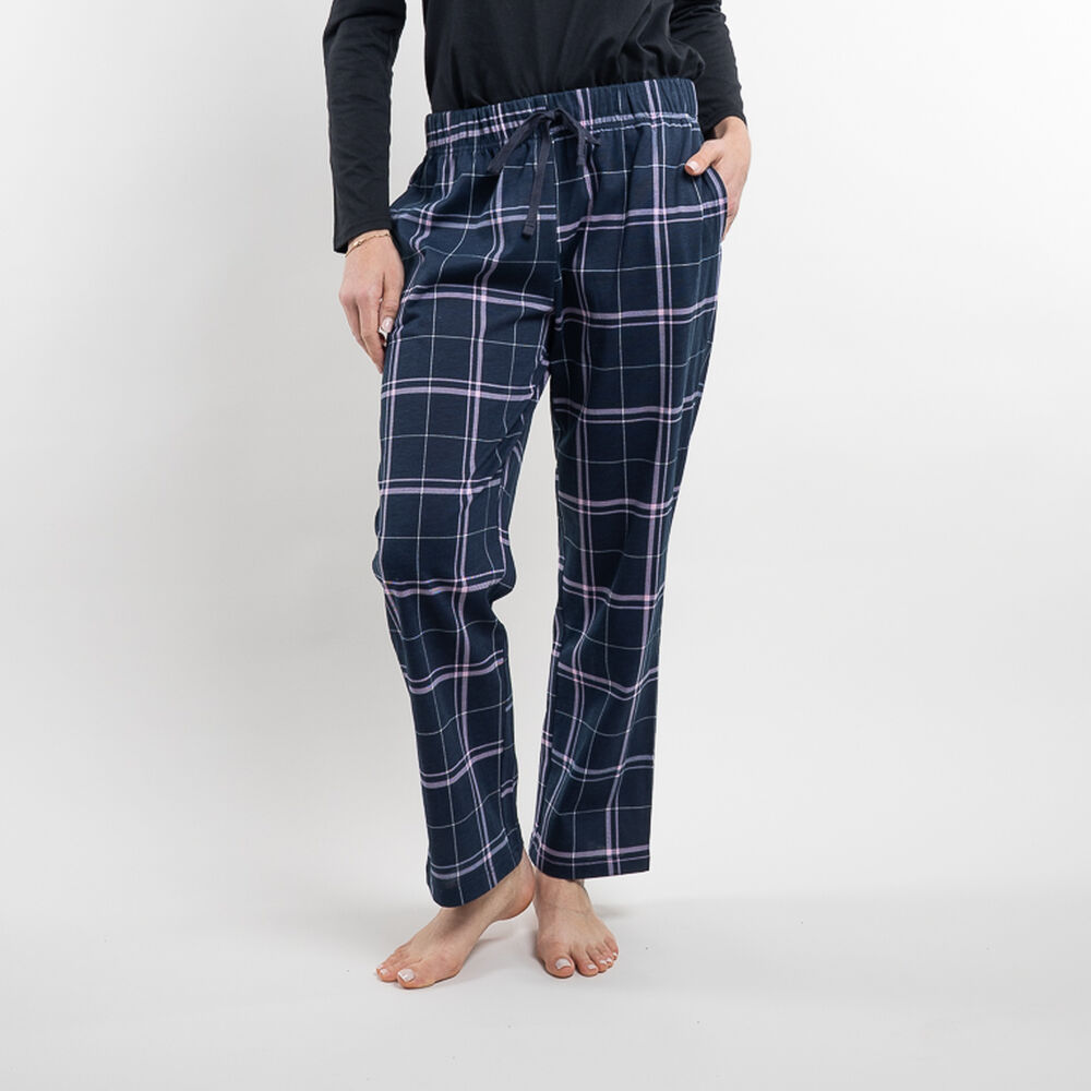 Pantalón de Pijama Recto Jersey Mujer Icono