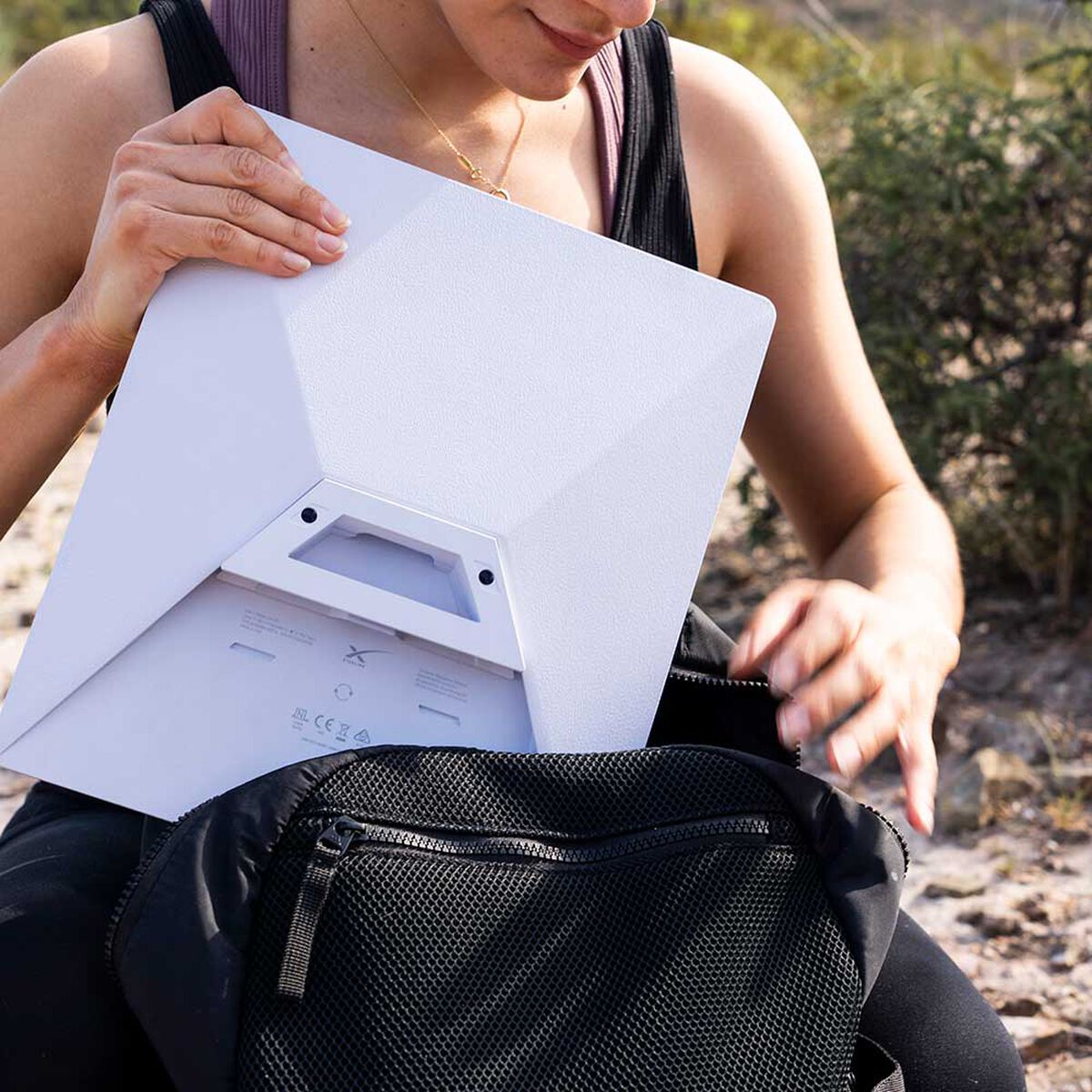 Kit Antena Satelital Starlink Mini Port&aacute;til con Wi-Fi Integrado