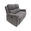 Bergere Reclinable Furnitech Buffalo 2 Cuerpos Gris