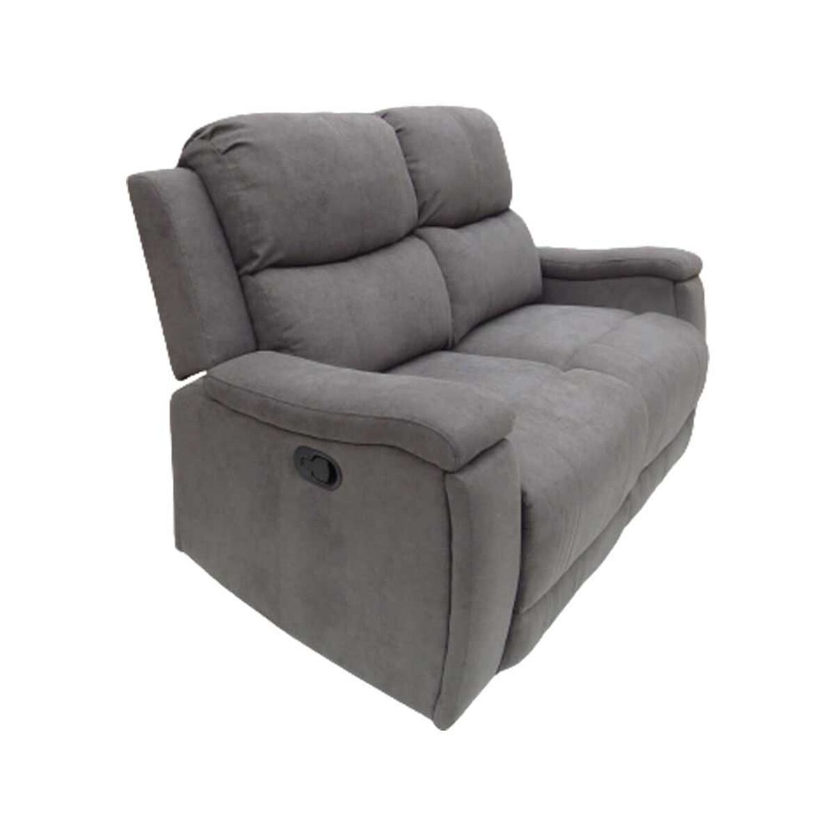 Bergere Reclinable Furnitech Buffalo 2 Cuerpos Gris